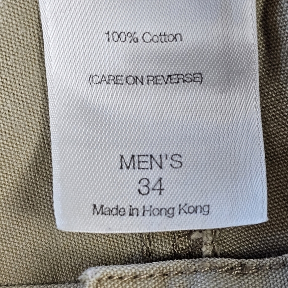 REI Cargo Shorts 34 Men’s Khaki lightweight breathable hiking camp - Picture 5 of 10